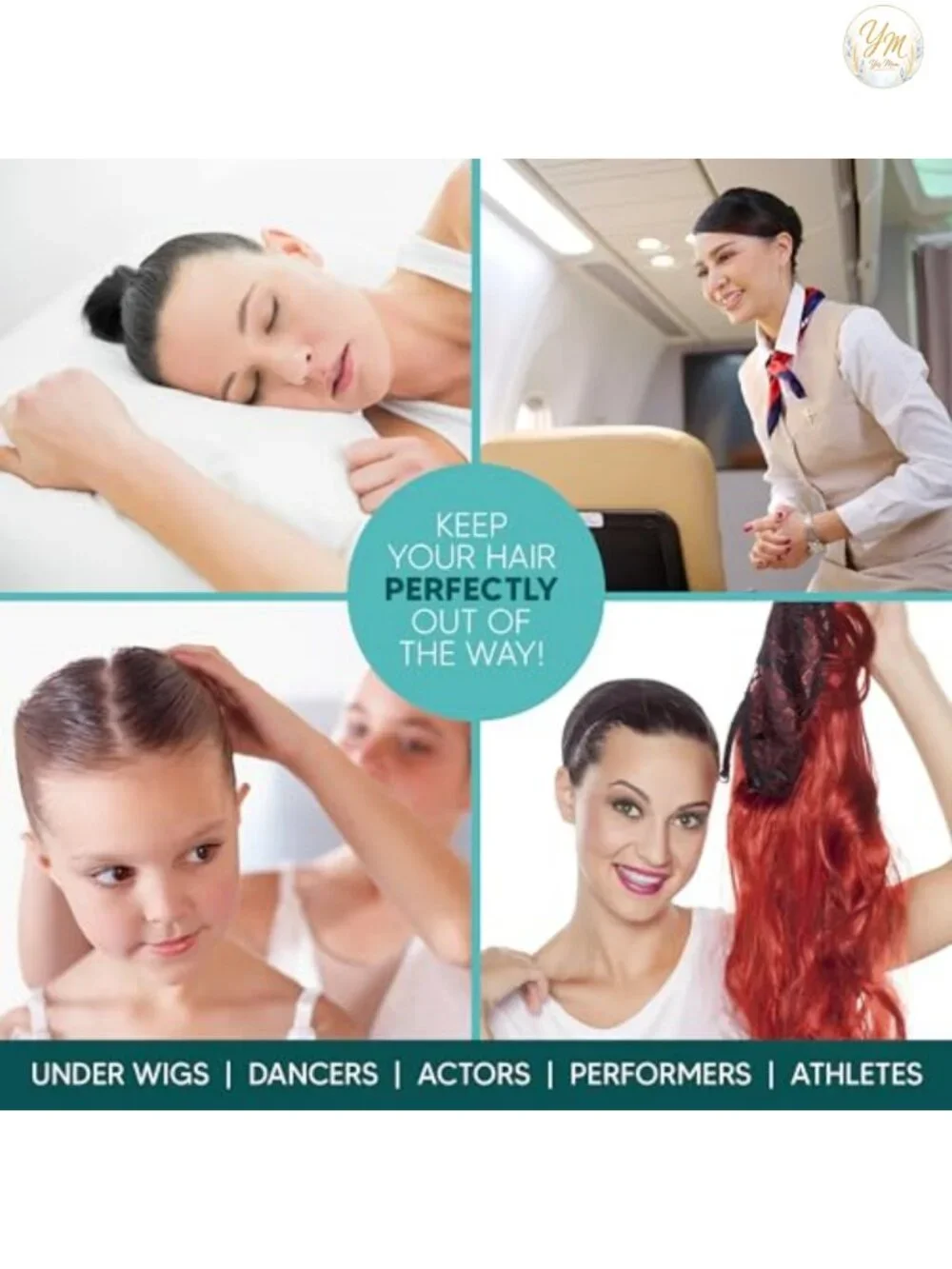 Invisible Hair Nets 200 Pack, Elastic Mesh Hairnet for Buns, Long Hair, Ballet,